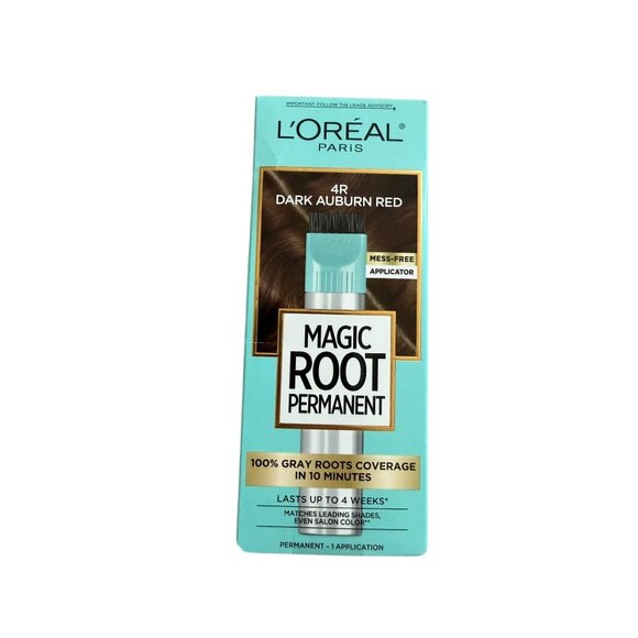 LOREAL Magic Root Permanent Color 4R Dark Auburn Red NEW NIB - Picture 1 of 3